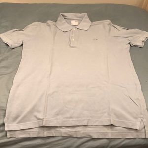 Lacoste polo vintage washed light blue size 4